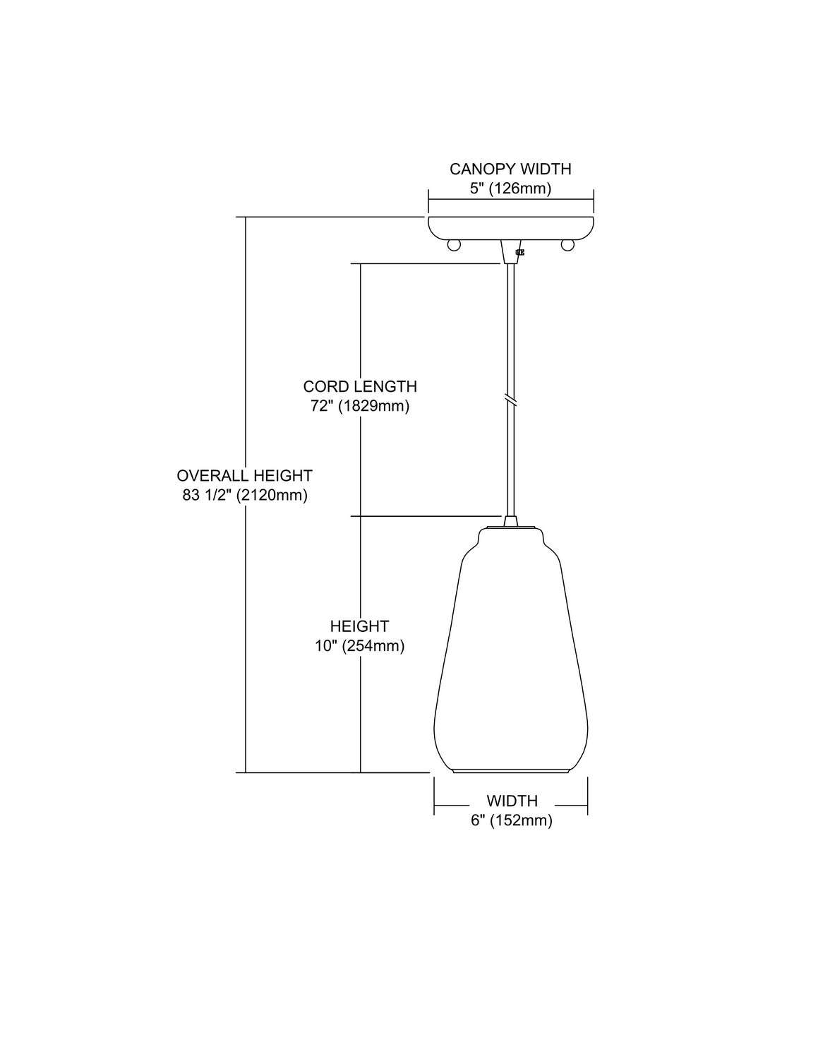 ELK Home - 10423/1 - One Light Mini Pendant - Orbital - Polished Chrome