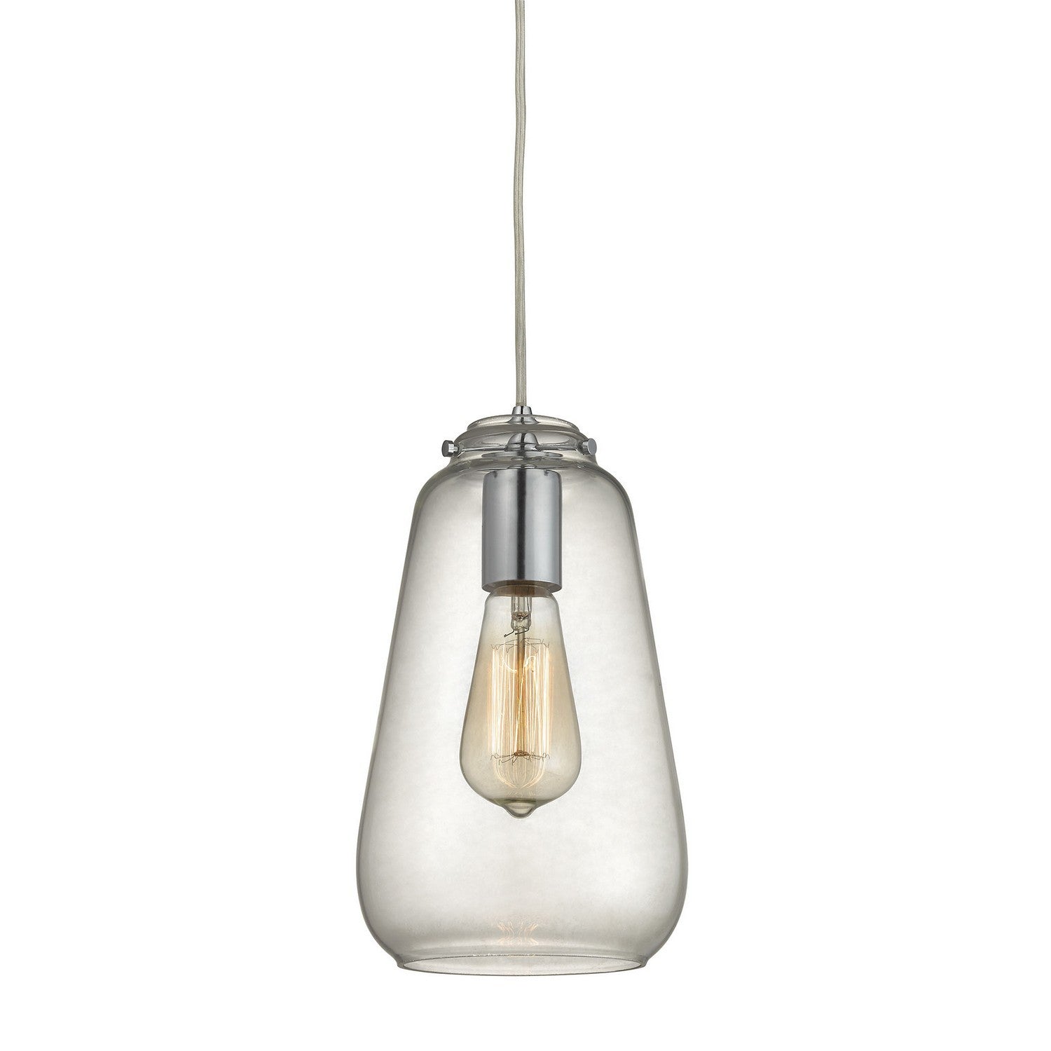 ELK Home - 10423/1 - One Light Mini Pendant - Orbital - Polished Chrome