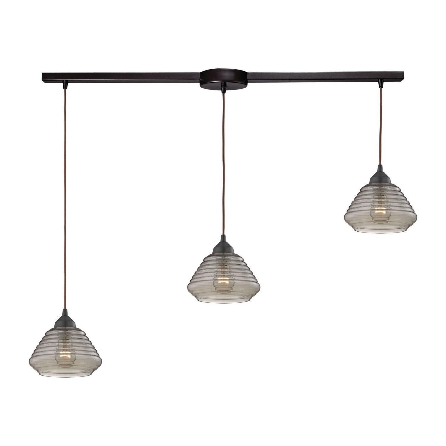 ELK Home - 10434/3L - Three Light Pendant - Orbital - Oil Rubbed Bronze