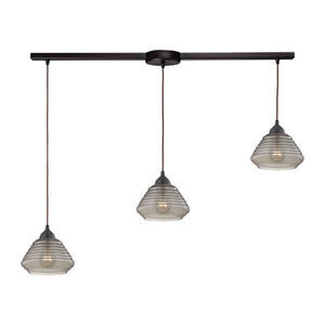 ELK Home - 10434/3L - Three Light Pendant - Orbital - Oil Rubbed Bronze