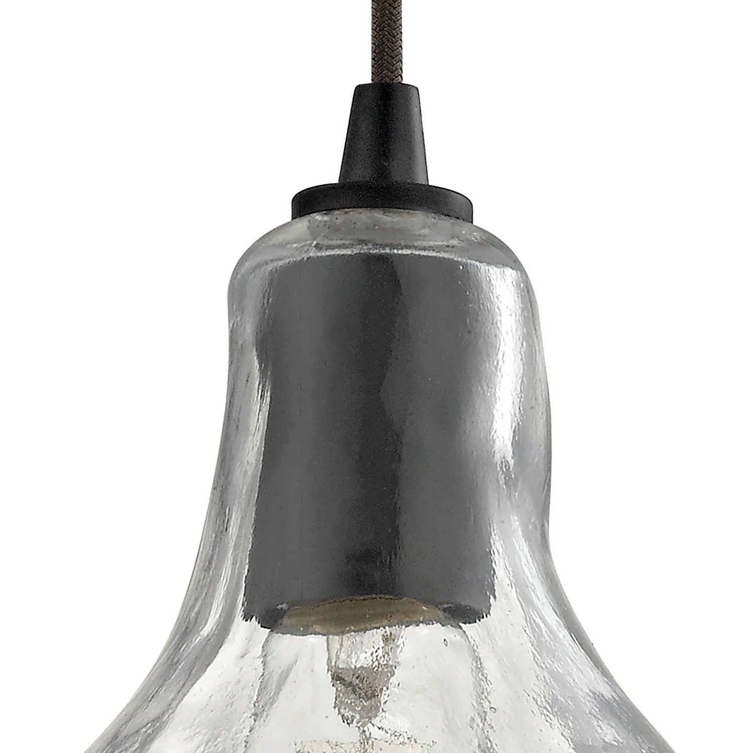 ELK Home - 10435/1 - One Light Mini Pendant - Hand Formed Glass - Oil Rubbed Bronze