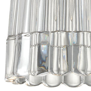 ELK Home - 10458/3L - Three Light Pendant - Kersey - Satin Nickel