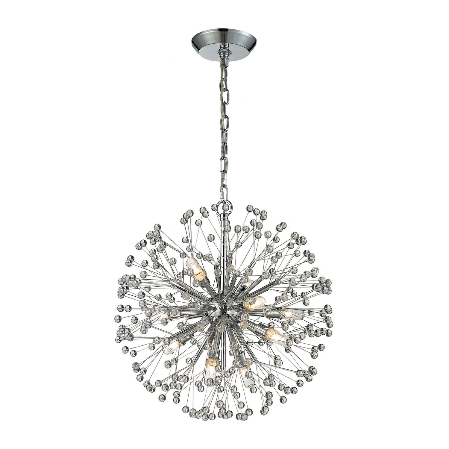 ELK Home - 11545/9 - Nine Light Chandelier - Starburst - Polished Chrome