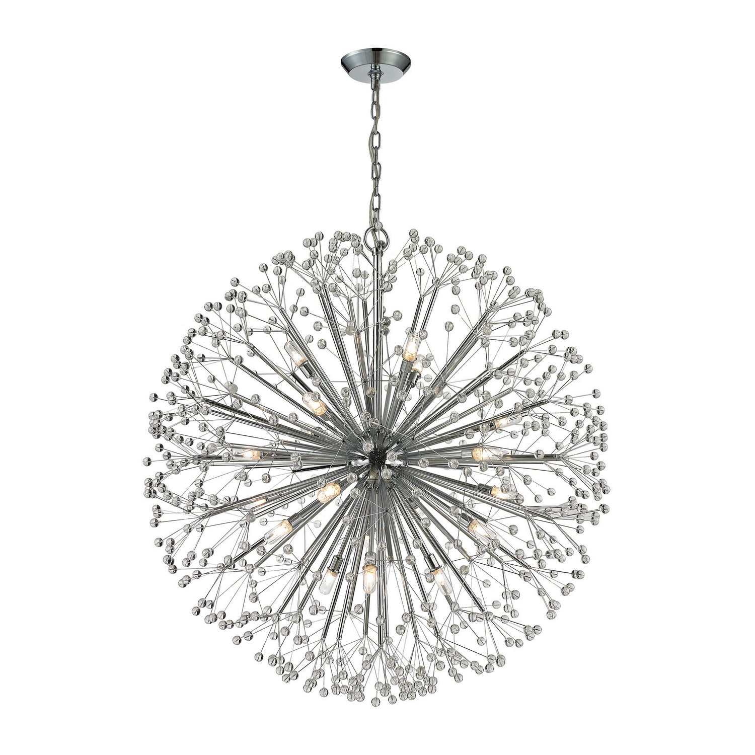 ELK Home - 11547/19 - 19 Light Chandelier - Starburst - Polished Chrome