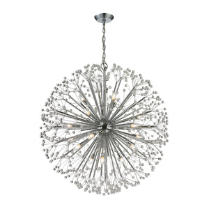 ELK Home - 11547/19 - 19 Light Chandelier - Starburst - Polished Chrome