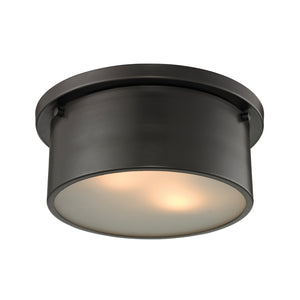 ELK Home - 11810/2 - Two Light Flush Mount - Simpson - Oil Rubbed Bronze