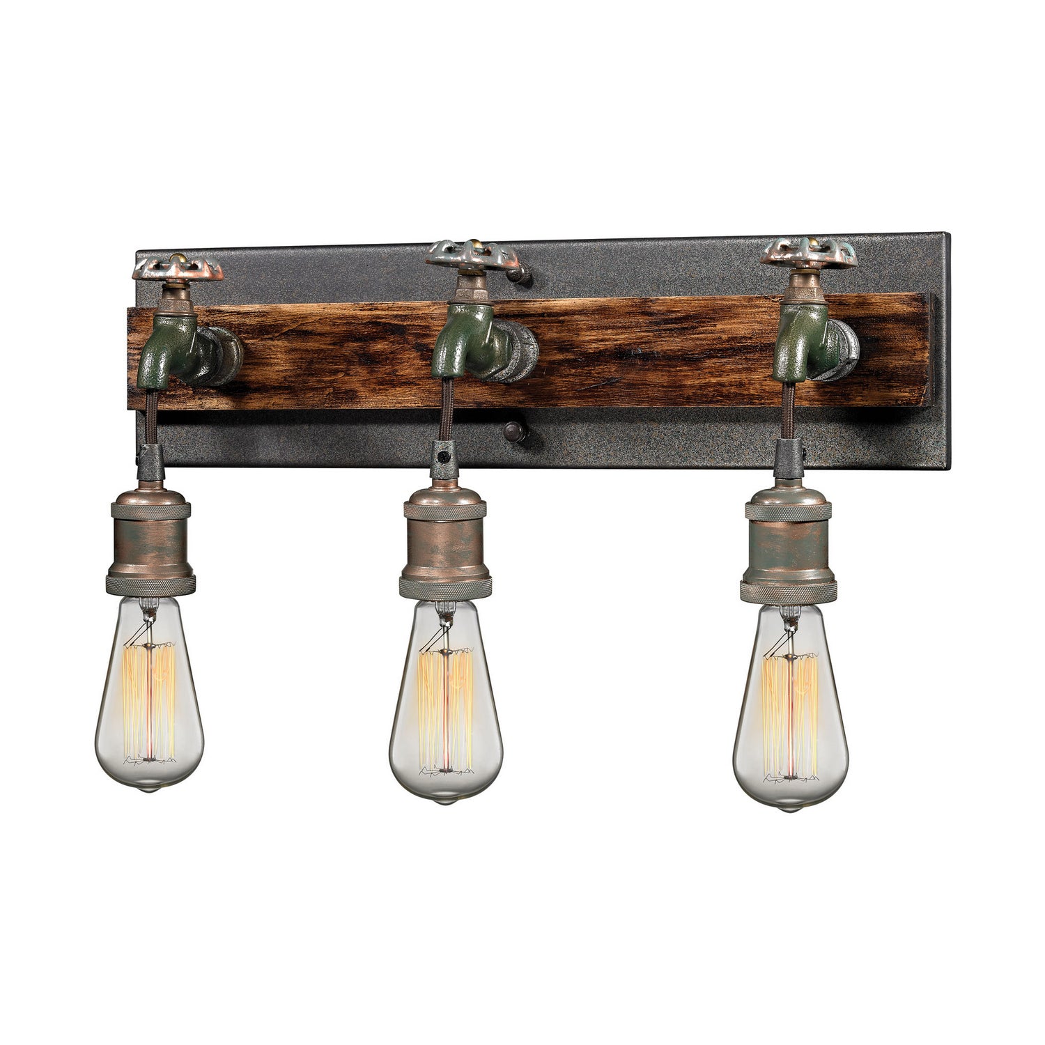 ELK Home - 14282/3 - Three Light Vanity - Jonas - Multi Tone Weathered