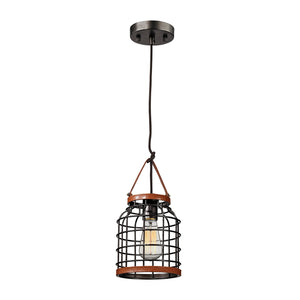 ELK Home - 14306/1 - One Light Mini Pendant - Purcell - Iron