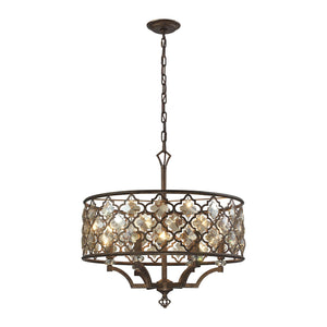 ELK Home - 31097/6 - Six Light Chandelier - Armand - Weathered Bronze