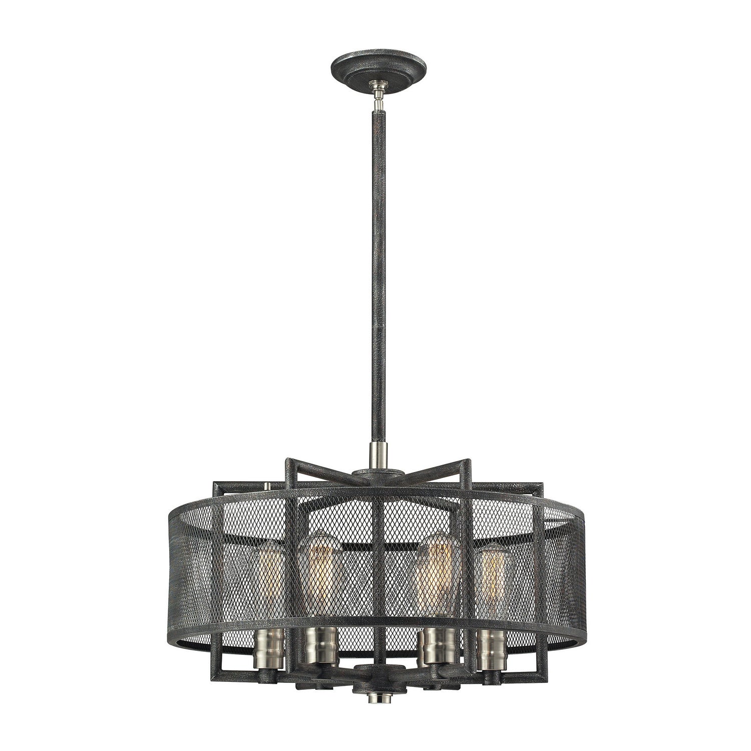 ELK Home - 31238/6 - Six Light Chandelier - Slatington - Brushed Nickel