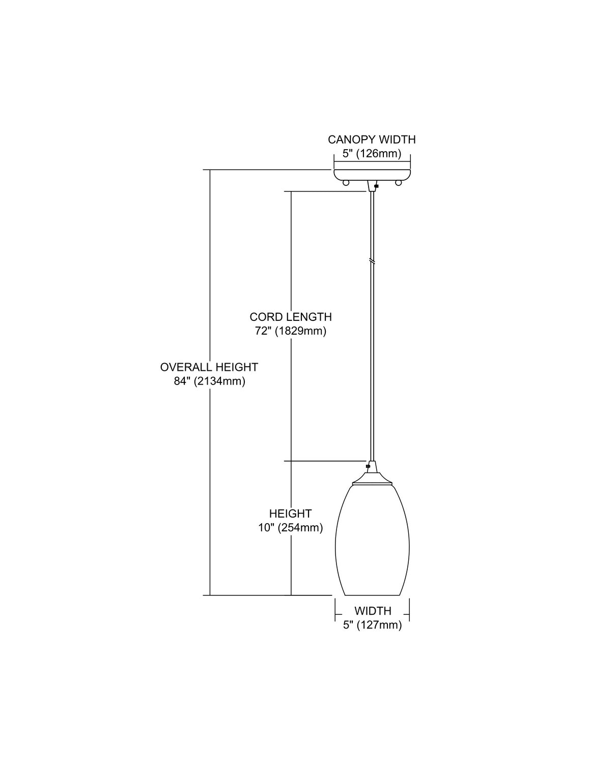 ELK Home - 31610/1 - One Light Mini Pendant - Tidewaters - Satin Nickel