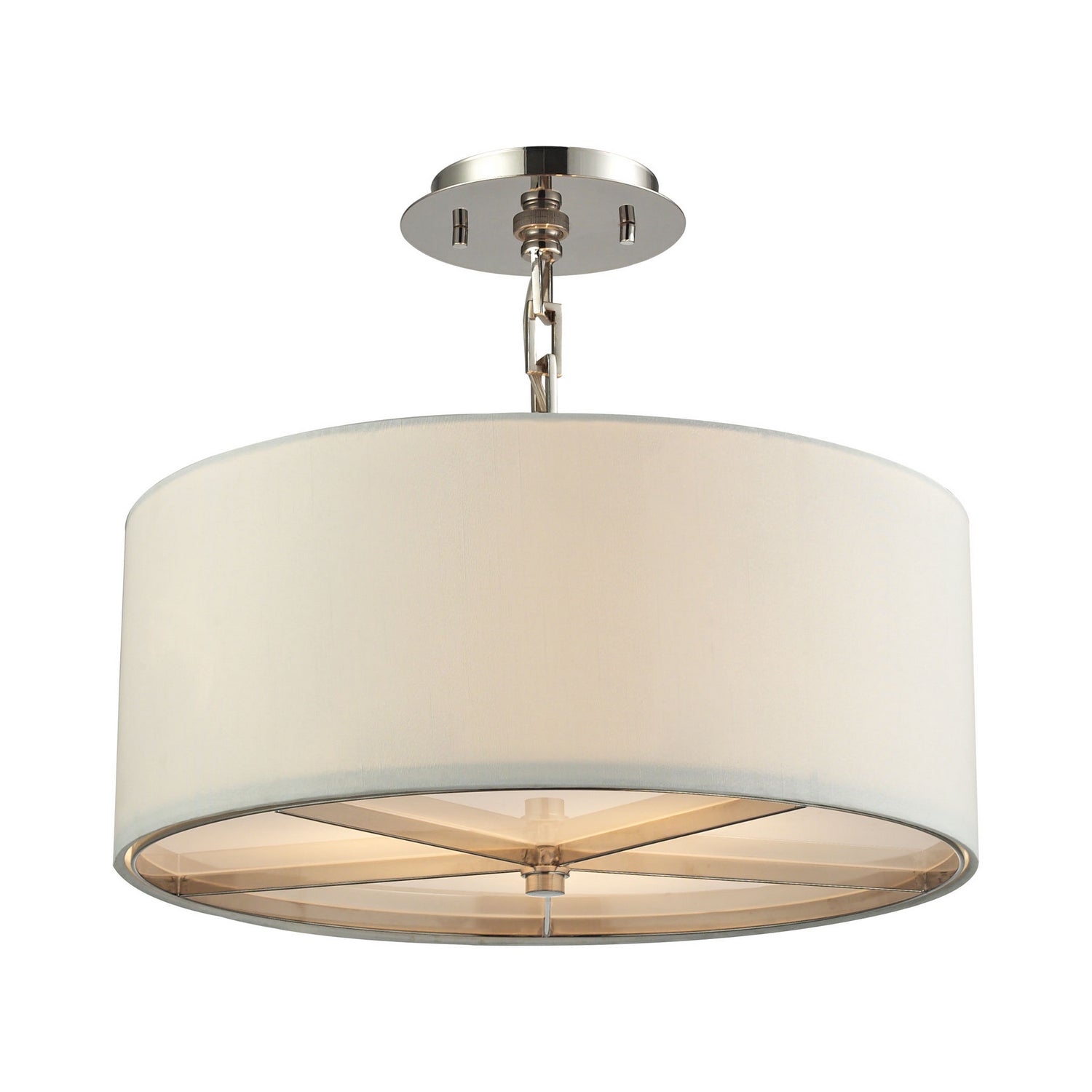 ELK Home - 31650/3 - Three Light Pendant - Selma - Polished Nickel