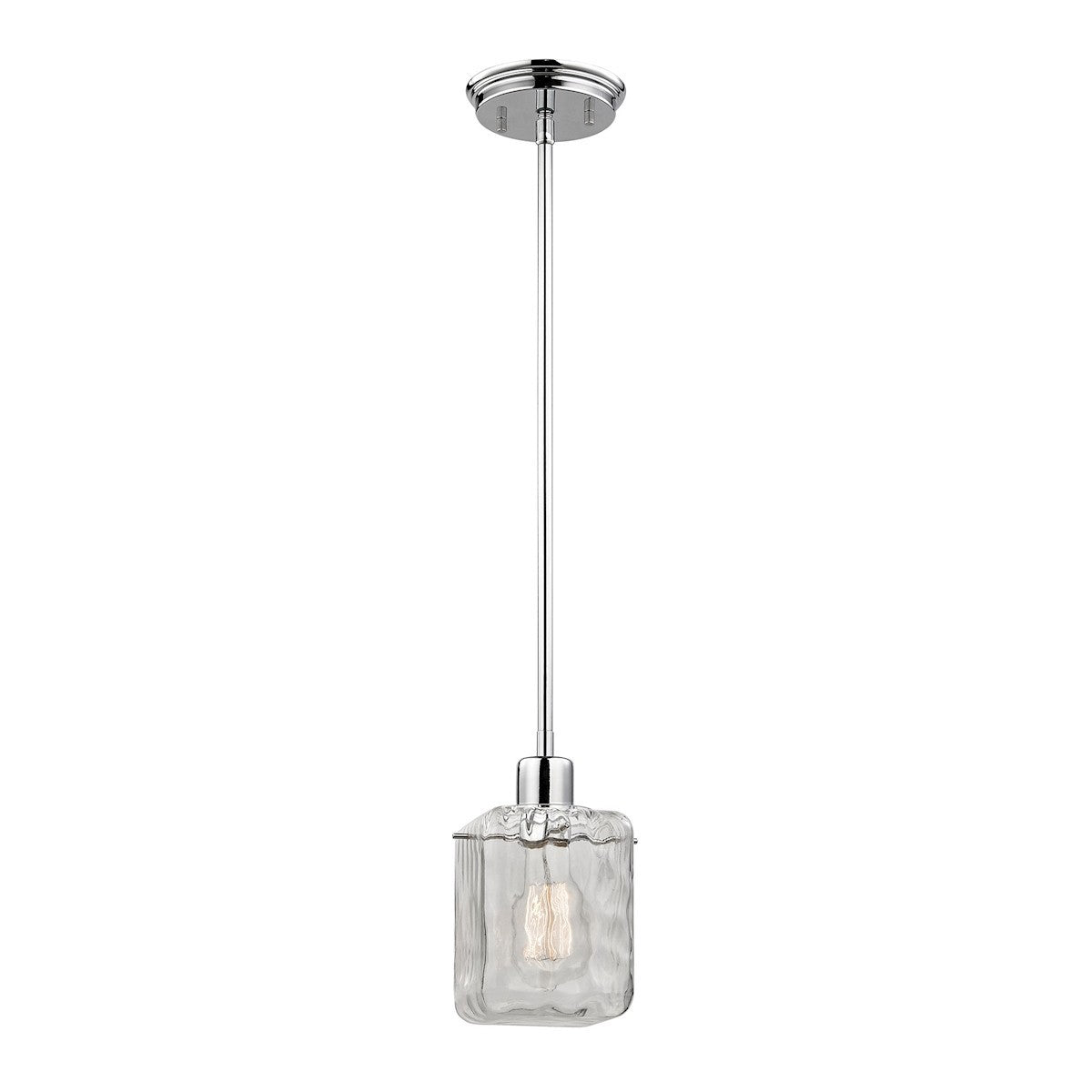 ELK Home - 46181/1 - One Light Pendant - Watercube - Polished Chrome