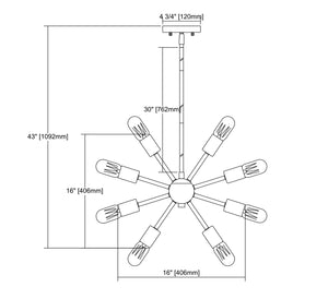 ELK Home - 46230/12 - 12 Light Chandelier - Delphine - Oil Rubbed Bronze