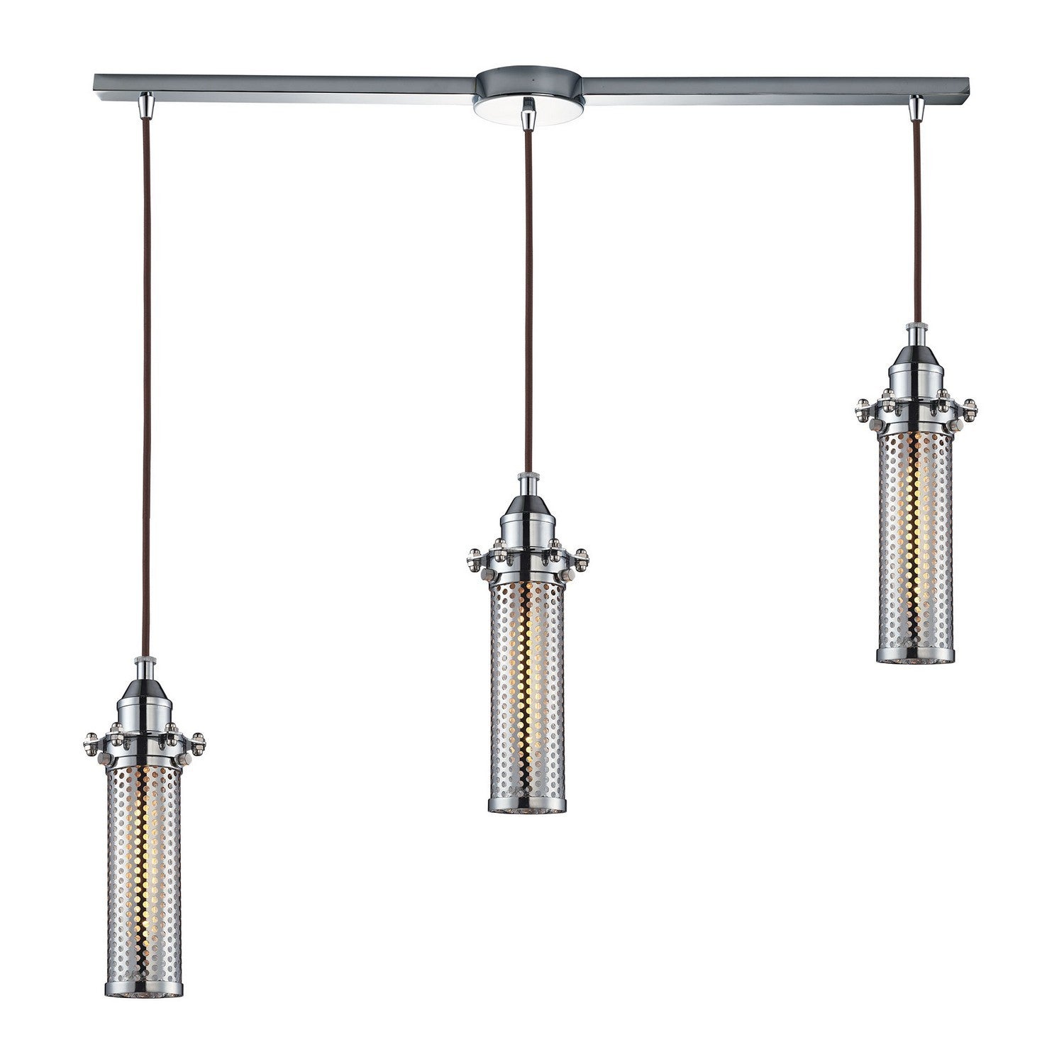 ELK Home - 66315/3L - Three Light Pendant - Fulton - Polished Chrome