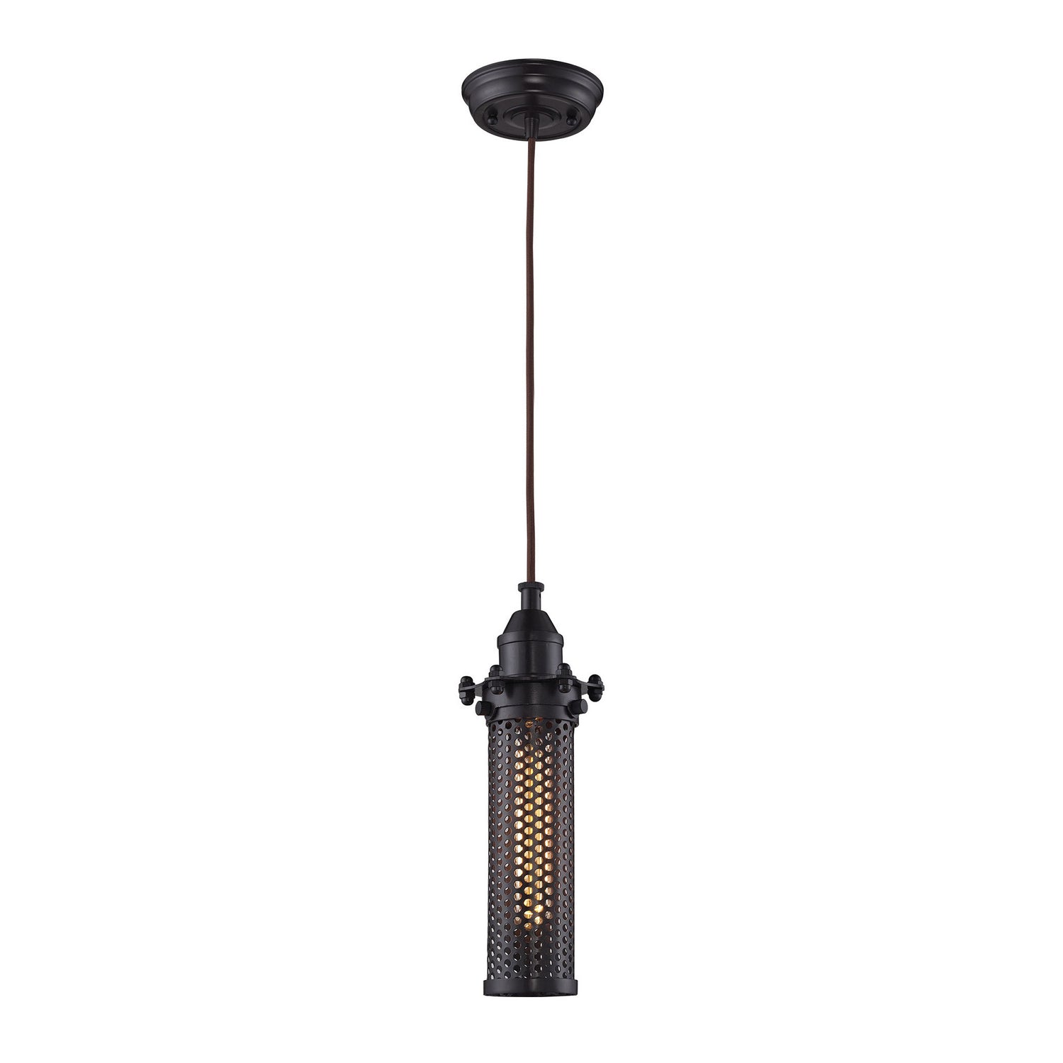 ELK Home - 66325/1 - One Light Mini Pendant - Fulton - Oil Rubbed Bronze