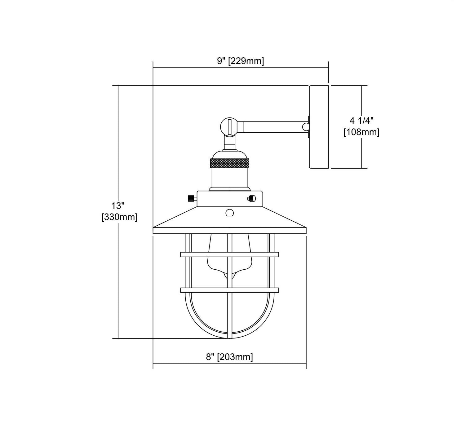 ELK Home - 66346/1 - One Light Wall Sconce - Seaport - Polished Chrome