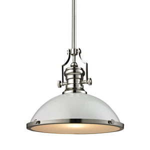 ELK Home - 66516-1 - One Light Pendant - Chadwick - Polished Nickel