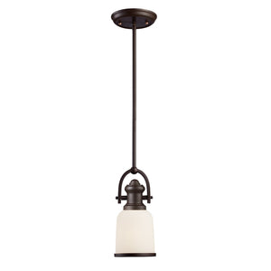 ELK Home - 66671-1 - One Light Mini Pendant - Brooksdale - Oil Rubbed Bronze