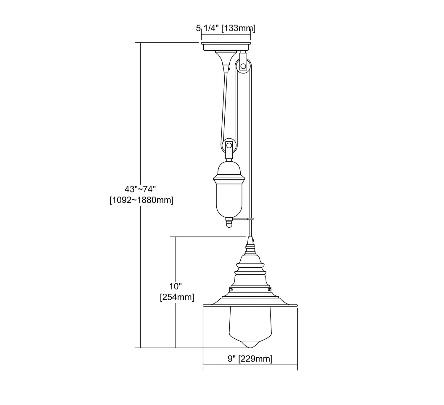 ELK Home - 66843-1 - One Light Mini Pendant - Insulator Glass - Oil Rubbed Bronze