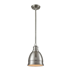 ELK Home - 66850/1 - One Light Mini Pendant - Carolton - Brushed Nickel