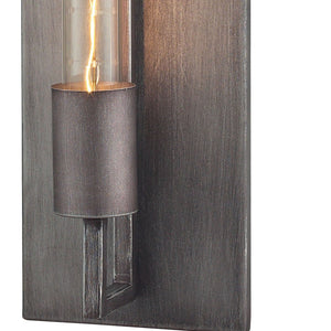 ELK Home - 66890/1 - One Light Wall Sconce - Laboratory - Weathered Zinc