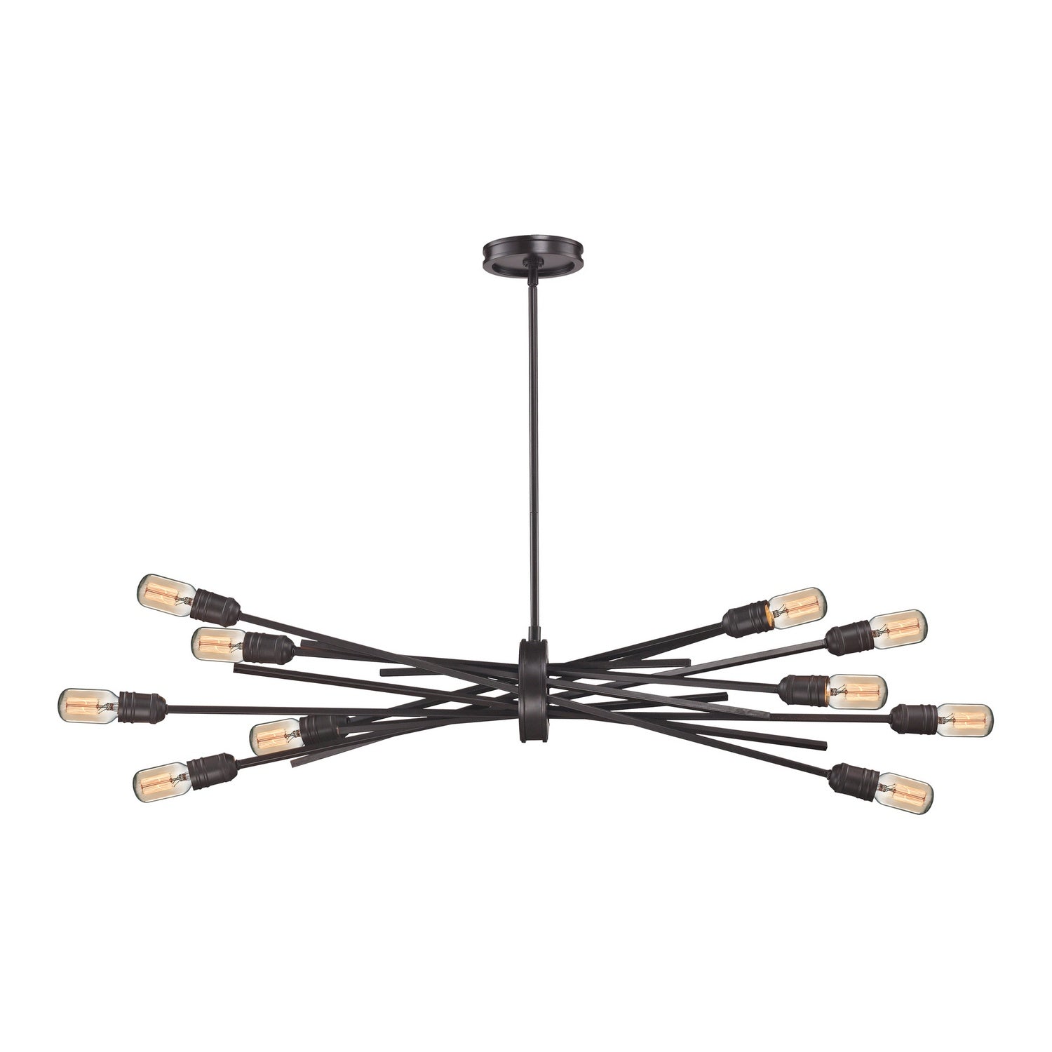 ELK Home - 66912/10 - Ten Light Chandelier - Xenia - Oil Rubbed Bronze