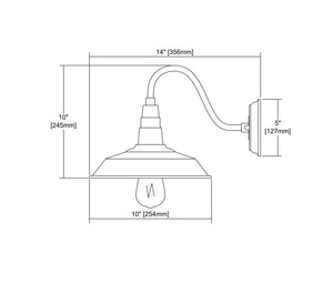 ELK Home - 66955/1 - One Light Wall Sconce - Urban Lodge - Oil Rubbed Bronze