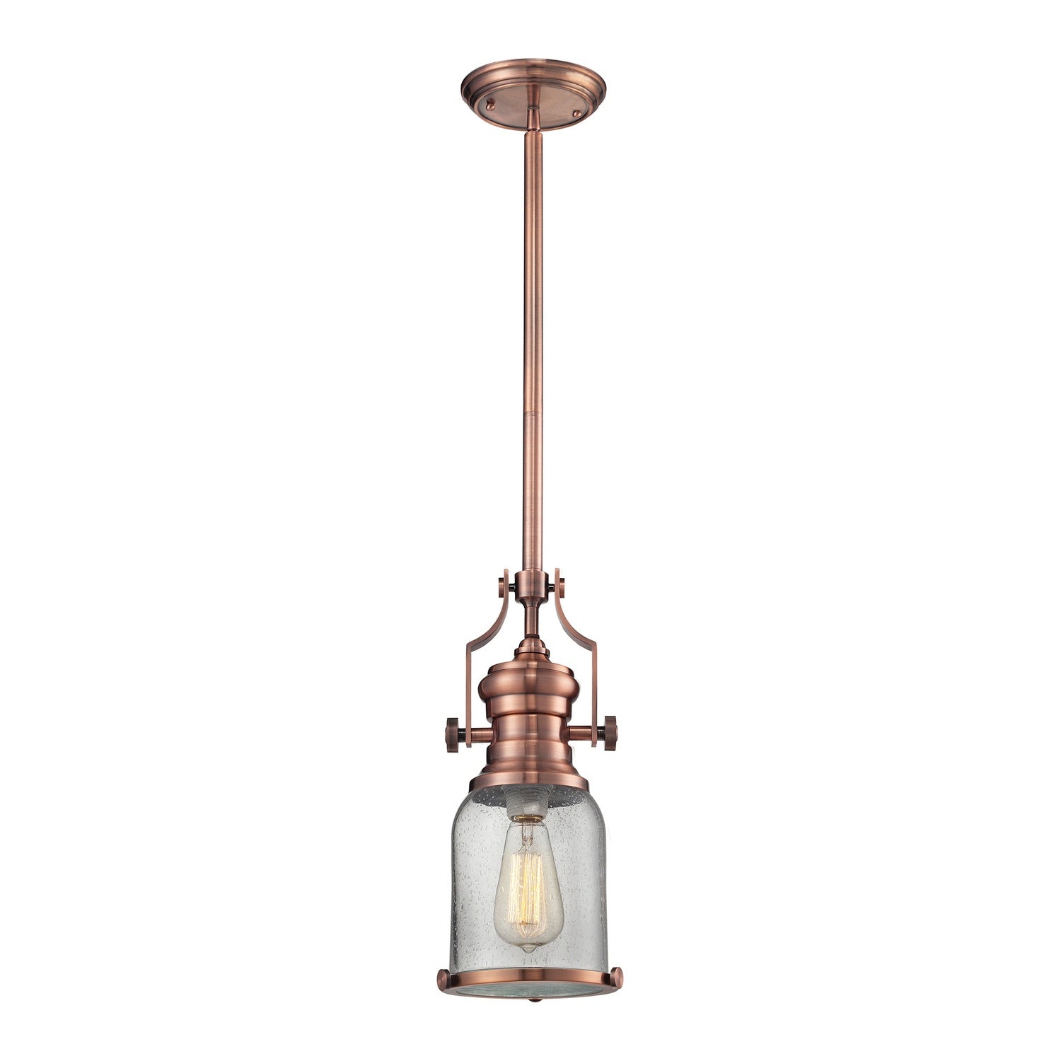 ELK Home - 67712-1 - One Light Mini Pendant - Chadwick - Copper