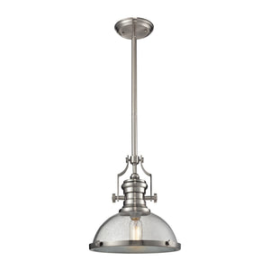 ELK Home - 67723-1 - One Light Pendant - Chadwick - Satin Nickel