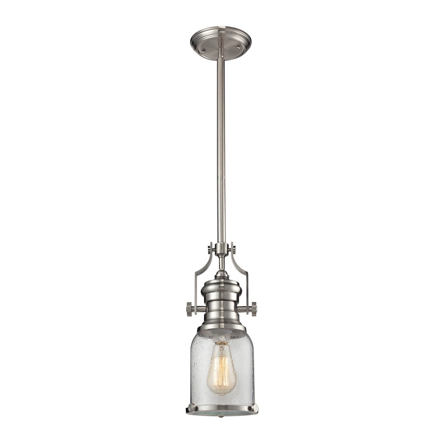 ELK Home - 67742-1 - One Light Mini Pendant - Chadwick - Satin Nickel