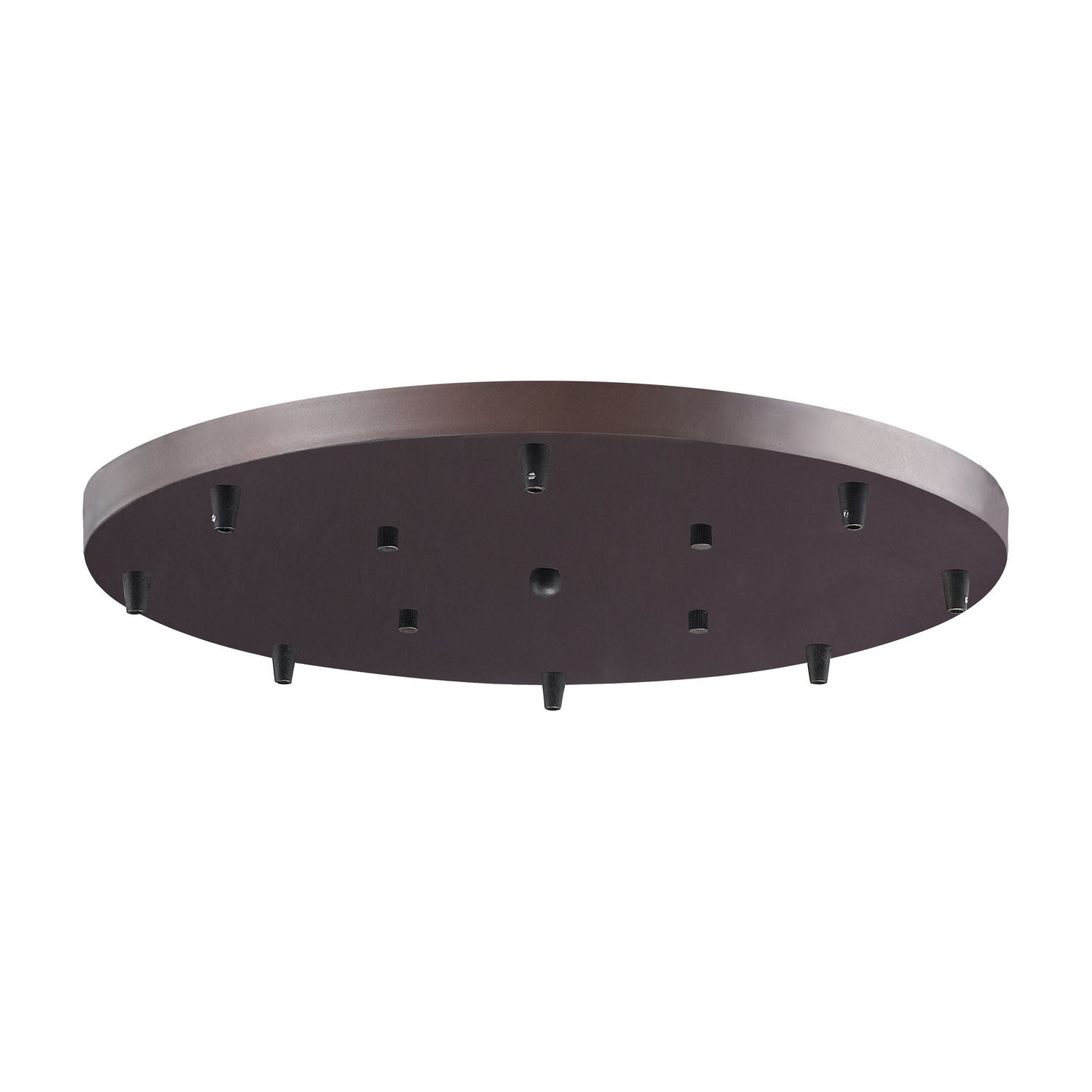 ELK Home - 8R-OB - Eight Light Pan - Pendant Options - Oil Rubbed Bronze