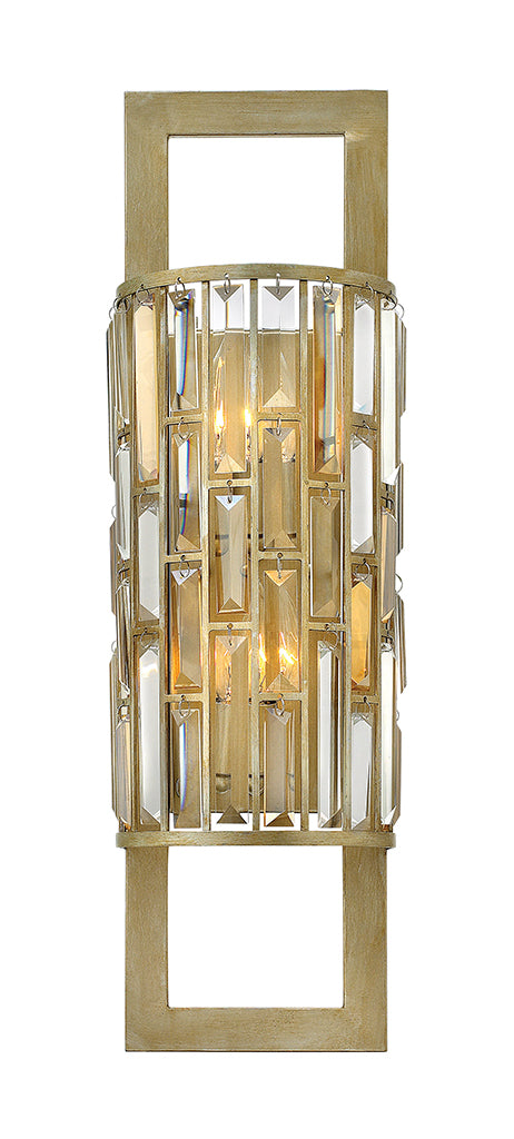 Fredrick Ramond - FR33730SLF - LED Wall Sconce - Gemma - Silver Leaf