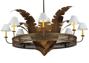 Meyda Tiffany - 136614 - Six Light Chandelier - Banana Bamboo