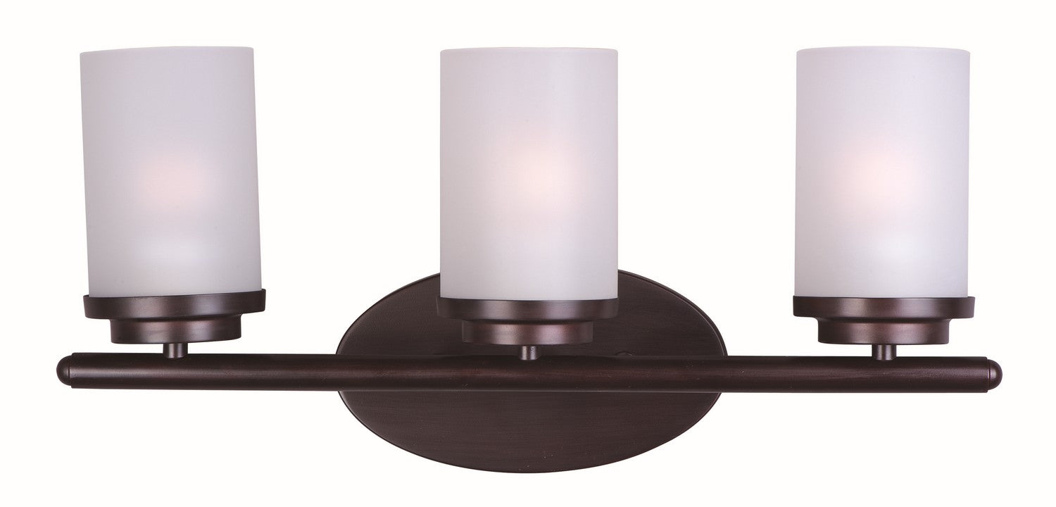 Maxim - 10213FTOI - Three Light Bath Vanity - Corona - Oil Rubbed Bronze