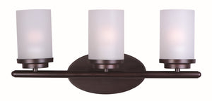 Maxim - 10213FTOI - Three Light Bath Vanity - Corona - Oil Rubbed Bronze