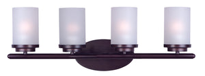 Maxim - 10214FTOI - Four Light Bath Vanity - Corona - Oil Rubbed Bronze