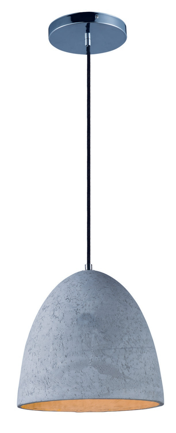 Maxim - 12397GYPC - LED Pendant - Crete - Polished Chrome