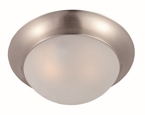 Maxim - 5850FTSN - One Light Flush Mount - Essentials - 585x - Satin Nickel
