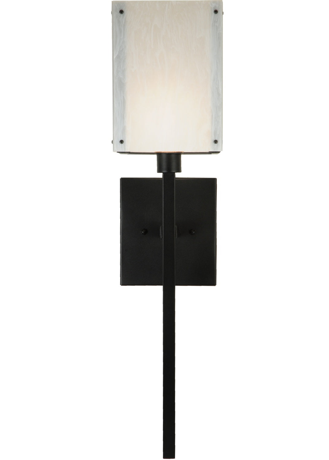 Meyda Tiffany - 137443 - One Light Wall Sconce - Kesara - Textured Black