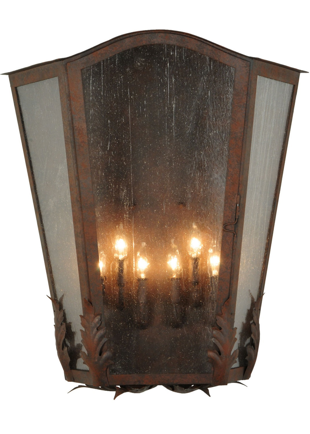 Meyda Tiffany - 138236 - Six Light Wall Sconce - Austin - Cajun Spice