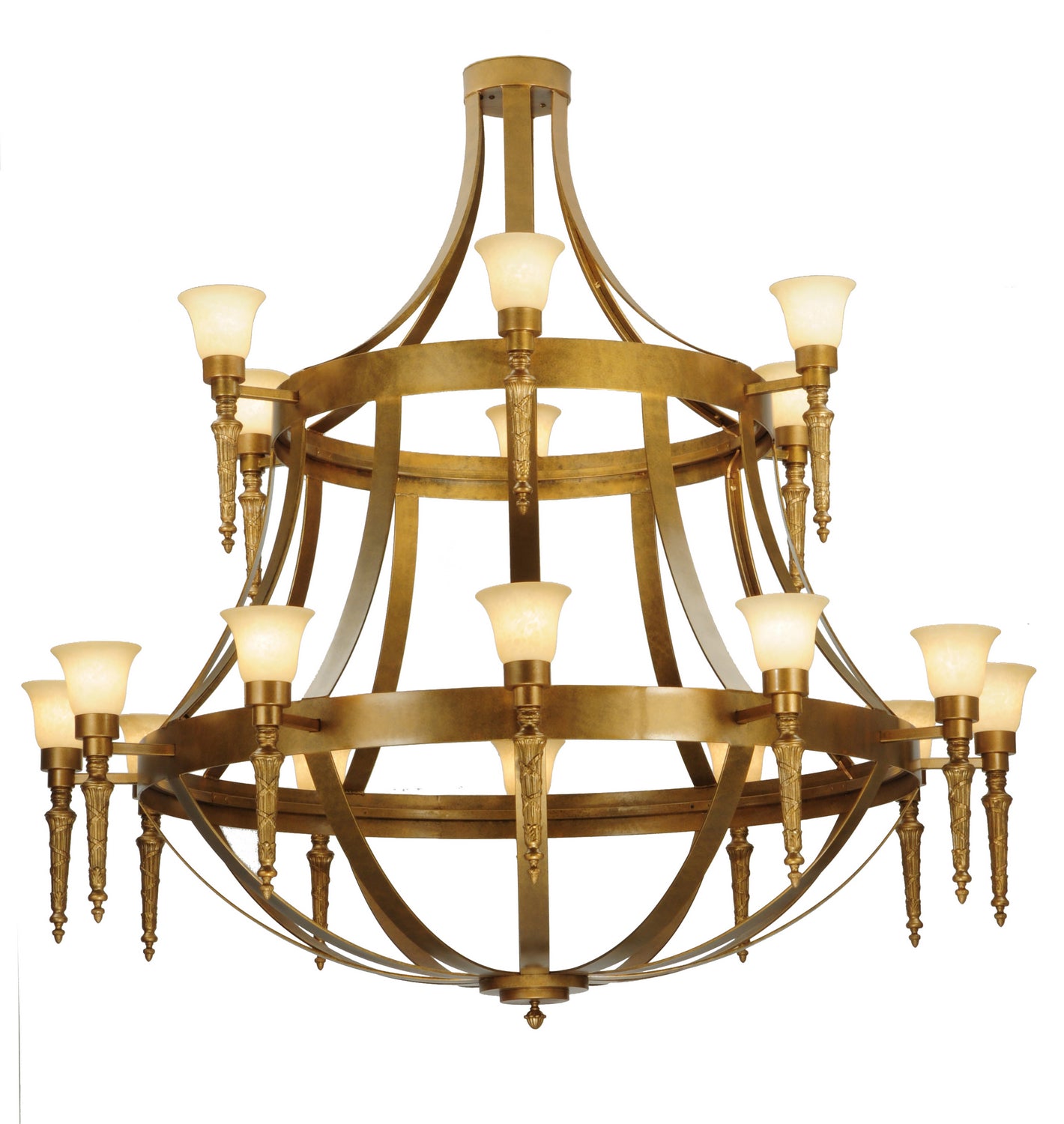 Meyda Tiffany - 138241 - 18 Light Chandelier - Lubovich - Gilded Gold Ii