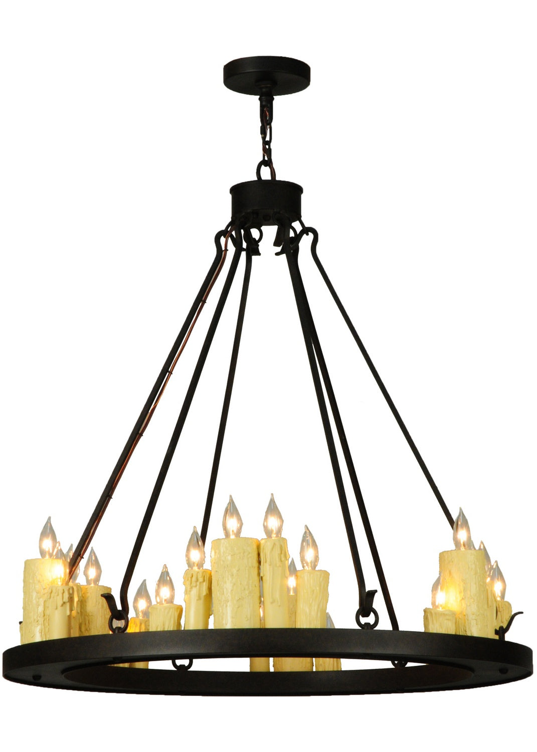 Meyda Tiffany - 139761 - 24 Light Chandelier - Deina - Chestnut