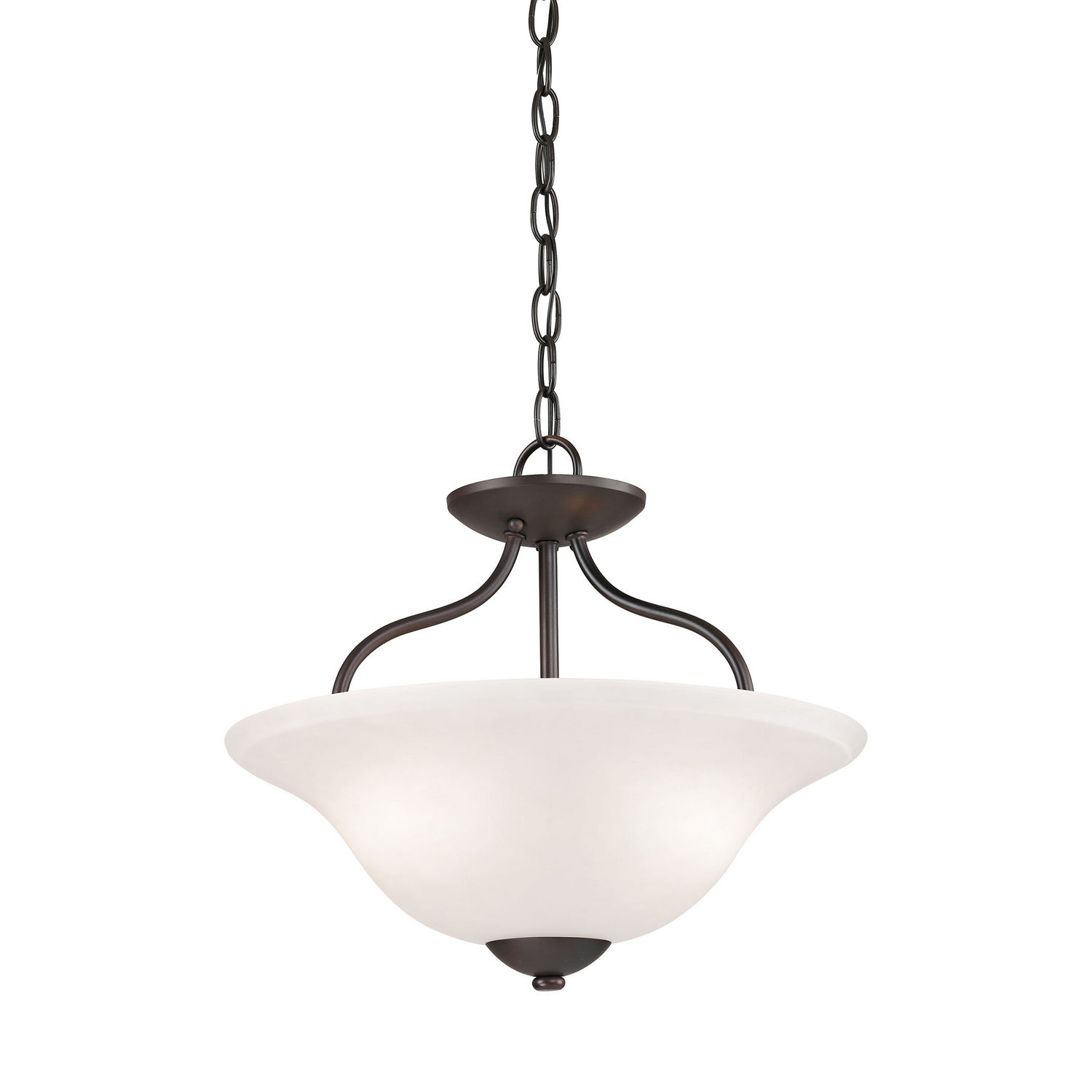 ELK Home - 1252CS/10 - Two Light Semi Flush Mount - Conway - Oil Rubbed Bronze