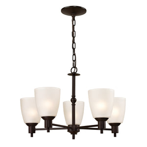 ELK Home - 1355CH/10 - Five Light Chandelier - Jackson - Oil Rubbed Bronze