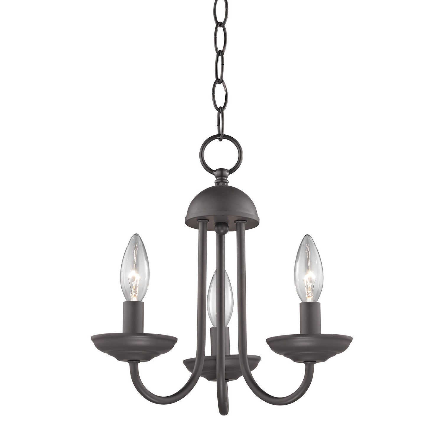 ELK Home - 1523CH/10 - Three Light Chandelier - Williamsport - Oil Rubbed Bronze