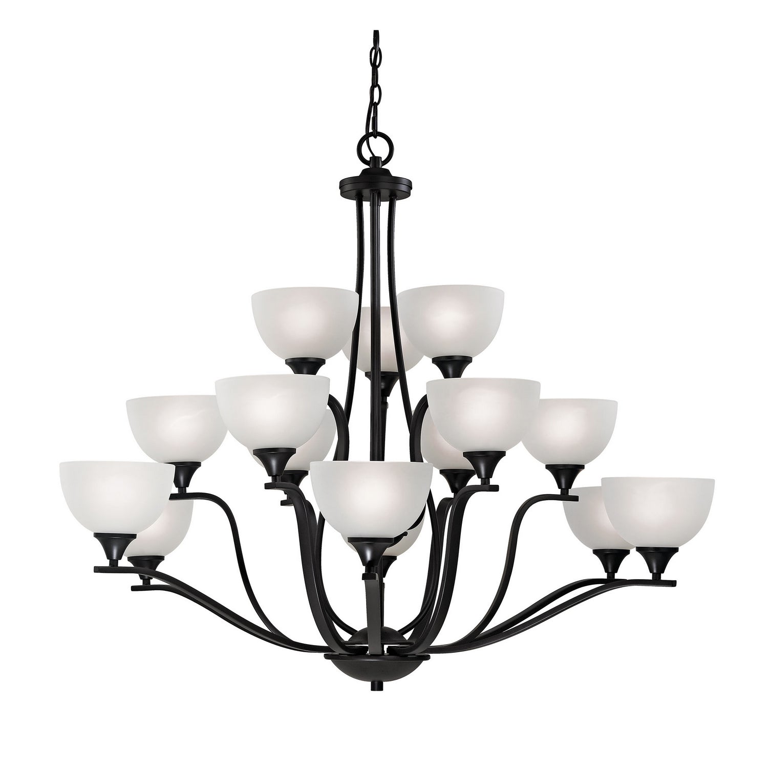 ELK Home - 2115CH/10 - 15 Light Chandelier - Bristol Lane - Oil Rubbed Bronze