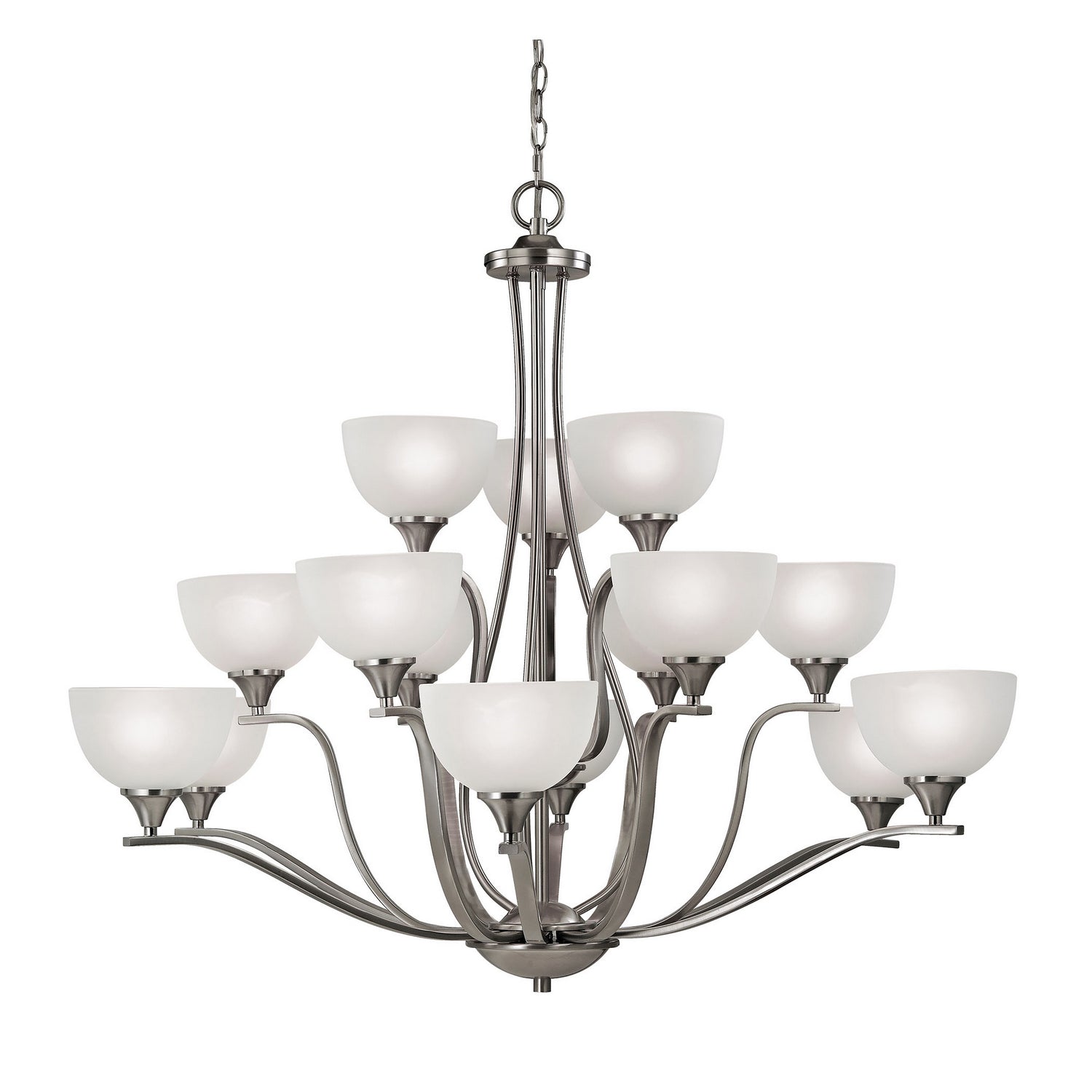 ELK Home - 2115CH/20 - 15 Light Chandelier - Bristol Lane - Brushed Nickel