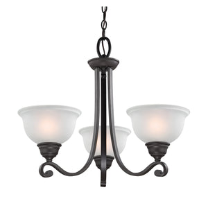 ELK Home - 2303CH/10 - Three Light Chandelier - Hamilton - Oil Rubbed Bronze