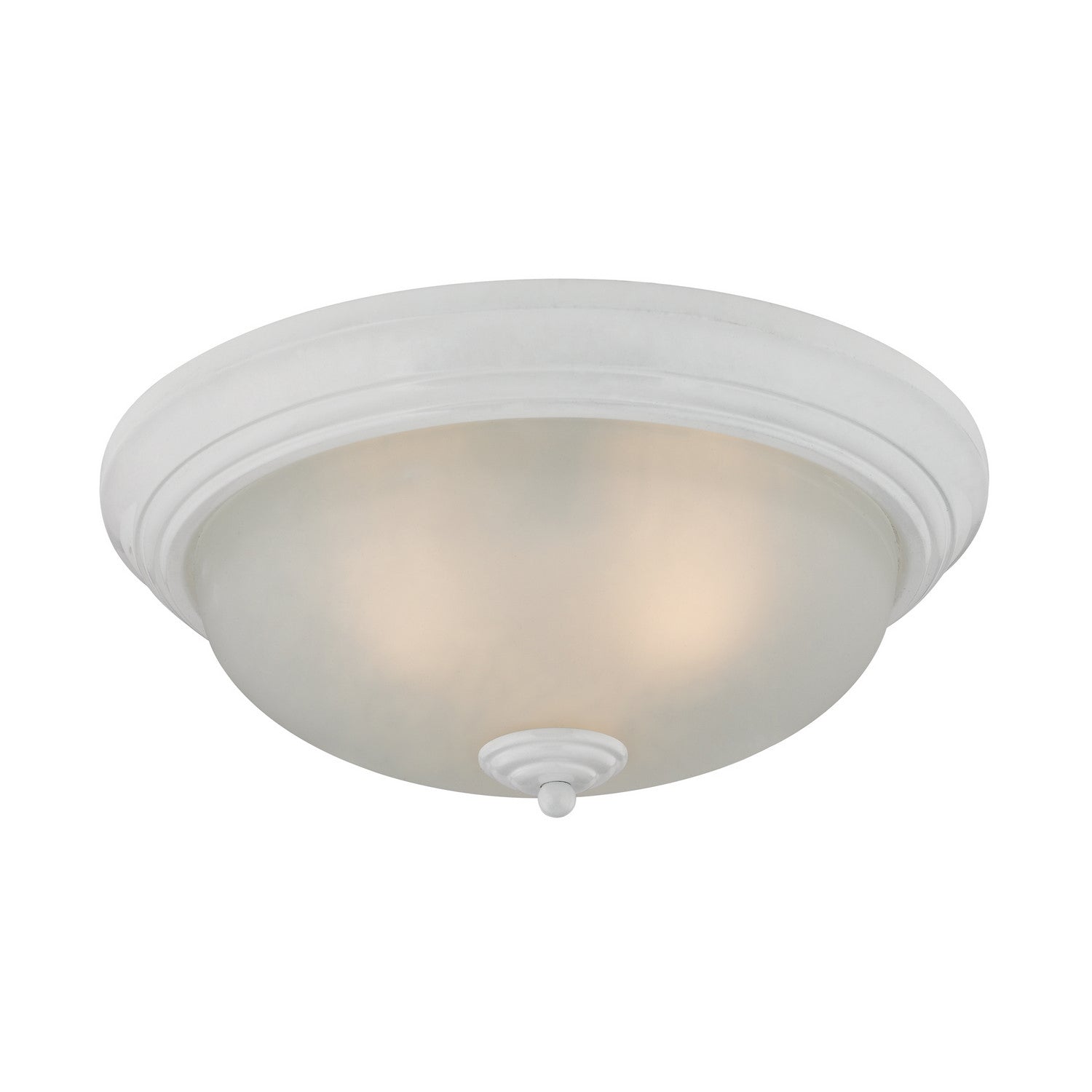 ELK Home - 7013FM/40 - Three Light Flush Mount - Huntington - White